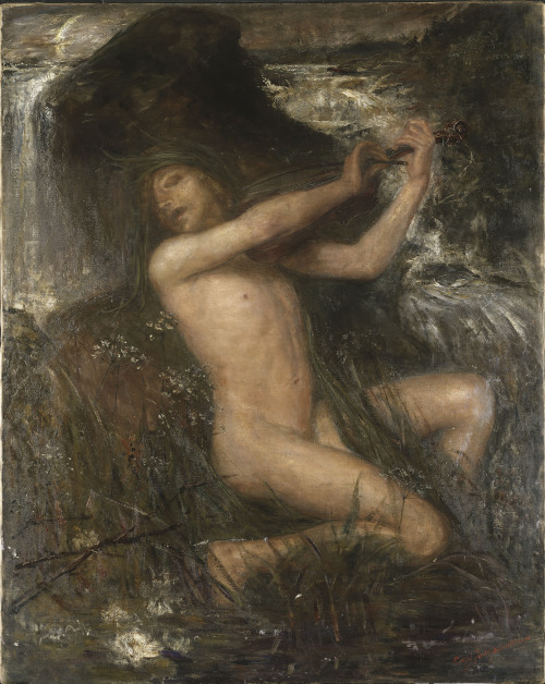 silenceformysoul: Ernst Josephson - Näcken (The Water Sprite), 1884