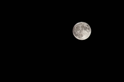 Moon light shadow.The moon, Oktober 2016.