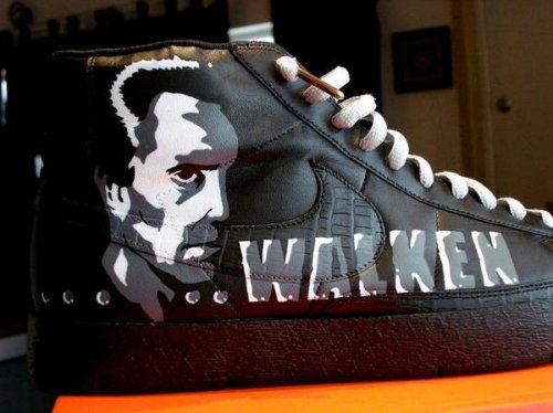 wearmyart: Hand painted ‘Keep on Walken’ custom Nikes I do one-of-a-kind custom shoes, t