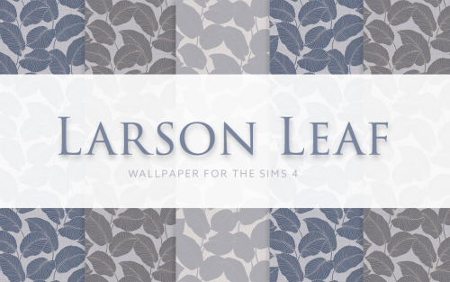 Larson Leaf WallpaperBeautiful, subtle tones make this wallpaper a soothing yet bold choice for your