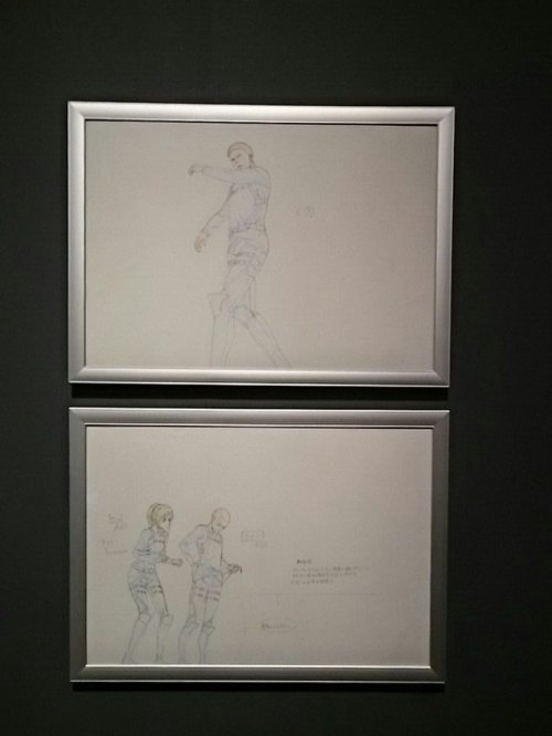 SnK News: Original Key Animation Frames of Season 2 OP at Shingeki no Kyojin FESTAThe SnK Season 2 FESTA opened today in Japan, and here are first looks at the original production artwork displayed within!The above key frames are, of course, the basis