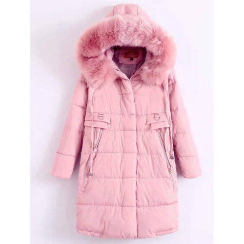 badxbaby:  Fur Hooded Padded Coat Discount Code: happy2017