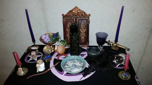 CF Member Laura Explains Her Personal Basics For Setting Up An Altar And Presents Some Examples Of Various