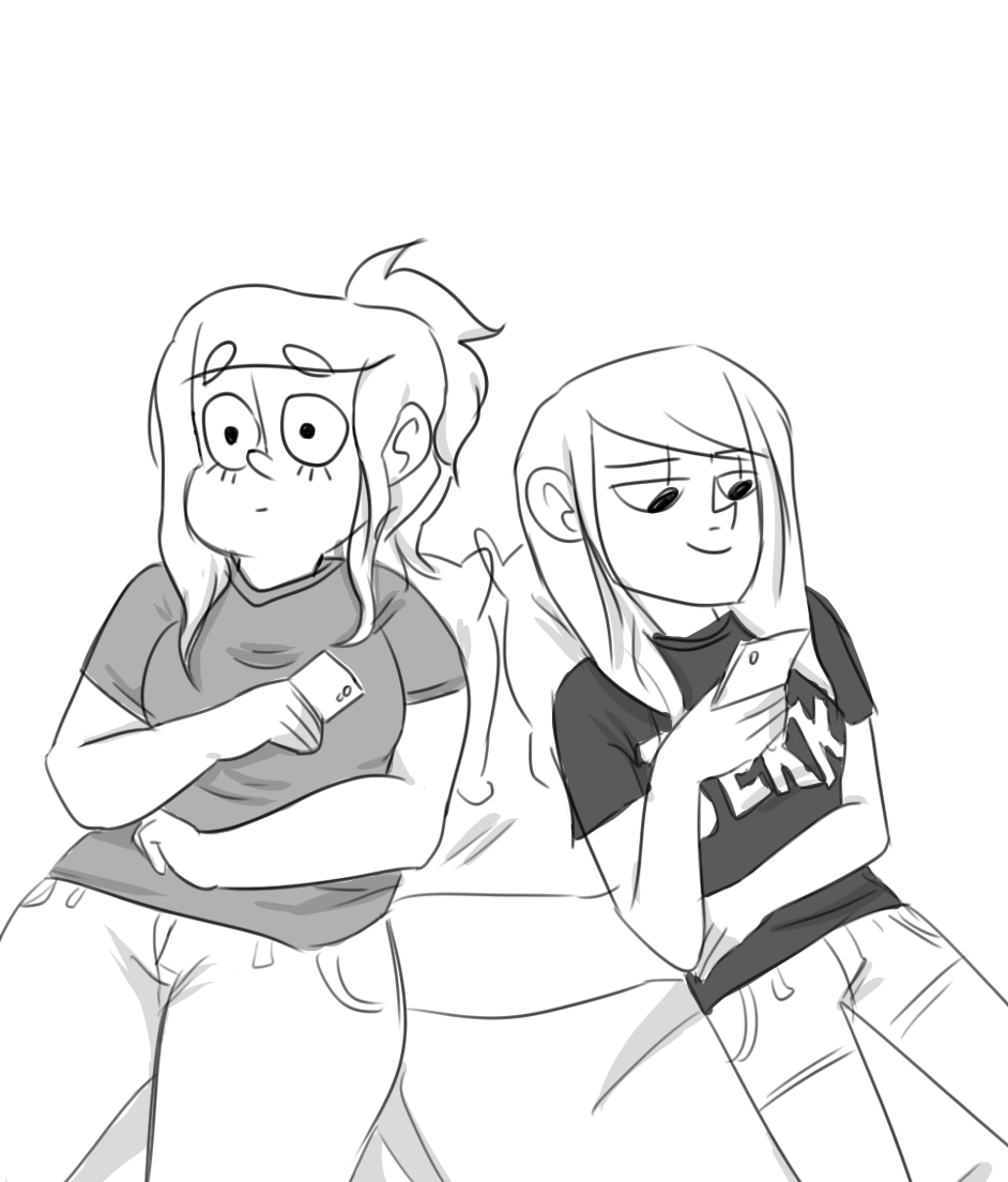doodlepadoodle:  WHEN YOUR HOMIE HAS THE SAME GUILTY SHIP AS YOU extra pts if ur