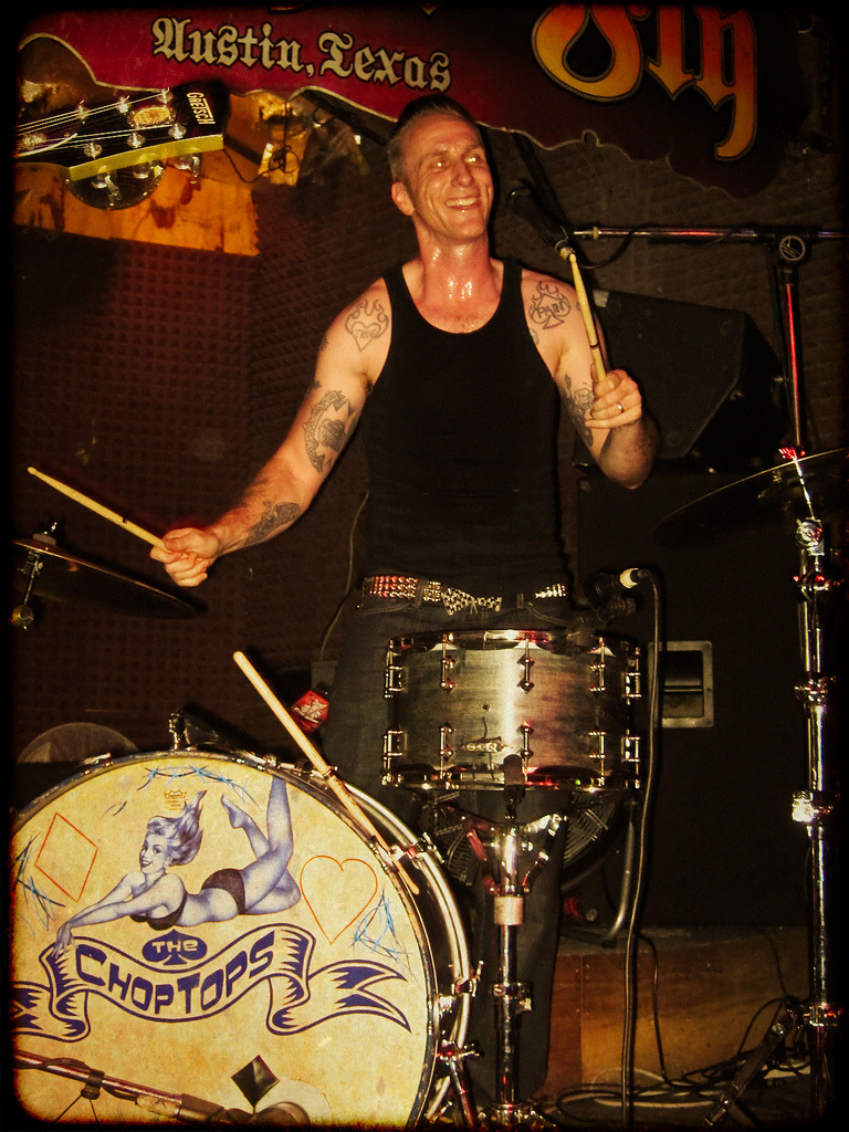 sharkcityshooter:   The Chop Tops, August 2011. Live at the Red Eyed Fly in Austin,