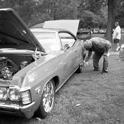 Igniters Car Show in Yoctangee Park of Chillicothe, OH. 8/18/13 Hasselblad 500 C/M / Tri-X