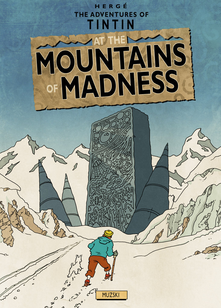 myrgrim:  The adventures of Tinitn and the horrific world of Lovecraft 