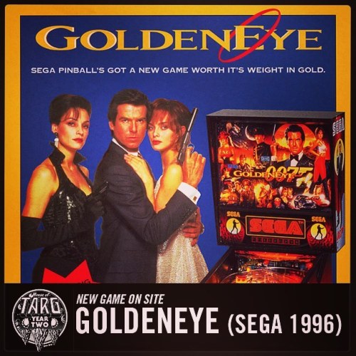 New game ALERT!!! GoldenEye (Sega 1996) has arrived at the House of TARG and it’s insane - jus