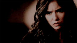 dailykatherinepierce:  You came back here