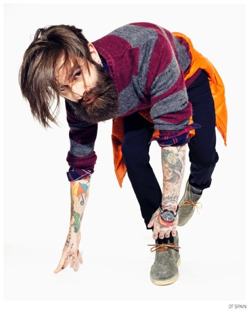 bothsidesguys: RICKI HALL by SERGI JASANDA for DT SPAIN. from: thefashionisto.com  //  sergijasanada
