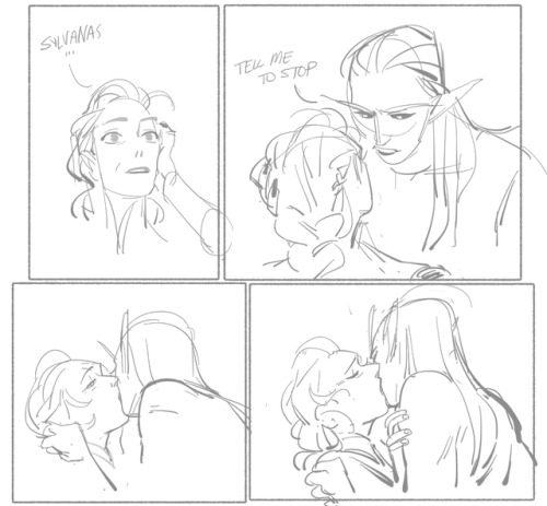 Ok So Sylvaina Political Marriage Au. They Both Agree To Unite Their Factions And Bring Peace. Its Supposed