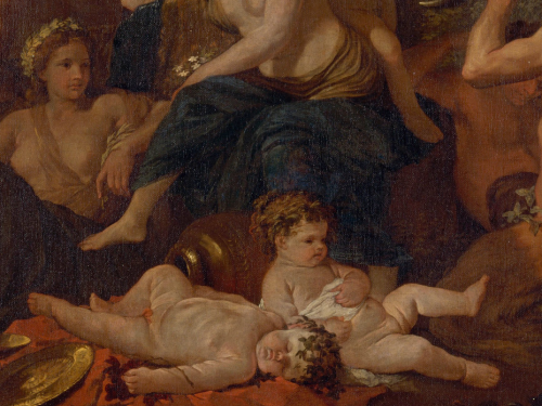  You OK there, baby? Detail: The Childhood of BacchusNicolas Poussinc. 1627 
