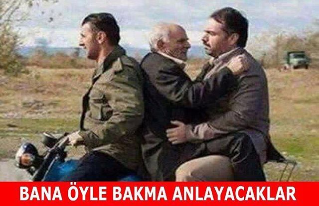 BANA OYLE BAKMA ANLAYACAKLAR