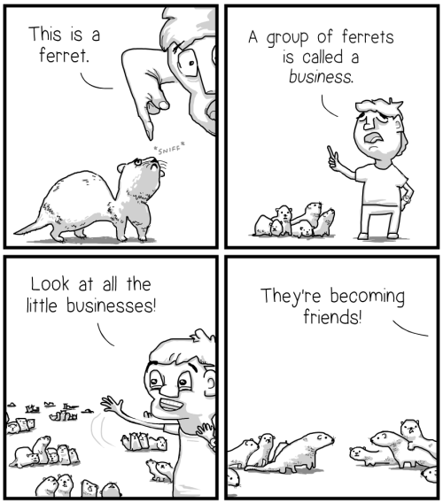 Porn photo comics1111:  Ferronomics. The name “ferret”