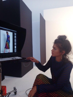 Zenvdaya:    Zendaya On The Set Of Her Flare Magazine Photoshoot  