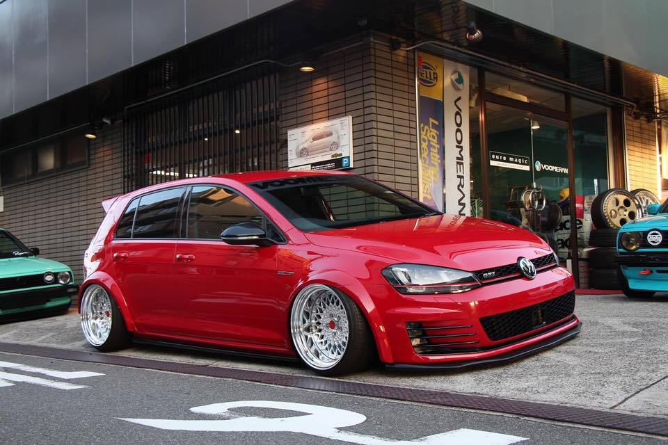 pic Golf 7 Gti Slammed chaing