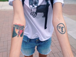 vangoghcrystal:Today I met a girl with a Picasso and Matisse tattoo