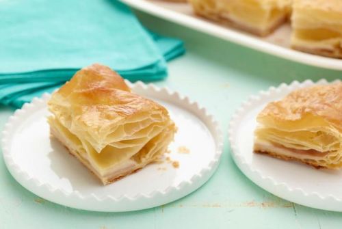 Ham and Cheese Puff Pastry.No, it is not a sandwich.