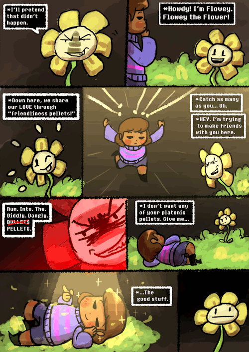 Undertale, Sweetcheeks! Ruins 3FInally remembered how to put links in properly