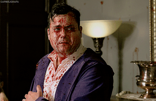 No One:radio Silence: *poof WITH BLOOD*
