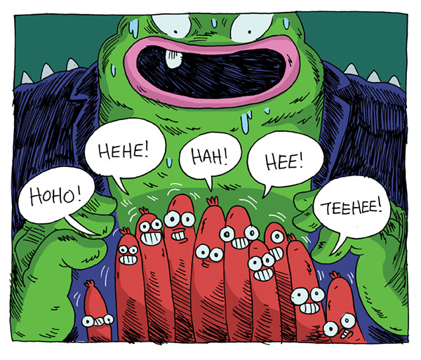 nightofthecomics:  jgillustration:  Hi everyone! My new comic Fight Frogs is almost