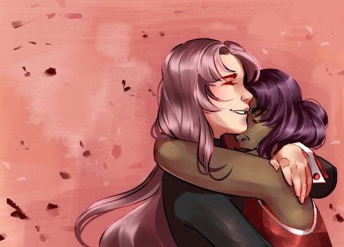 satureia:I just wanted to draw happy girlfriends ;v;