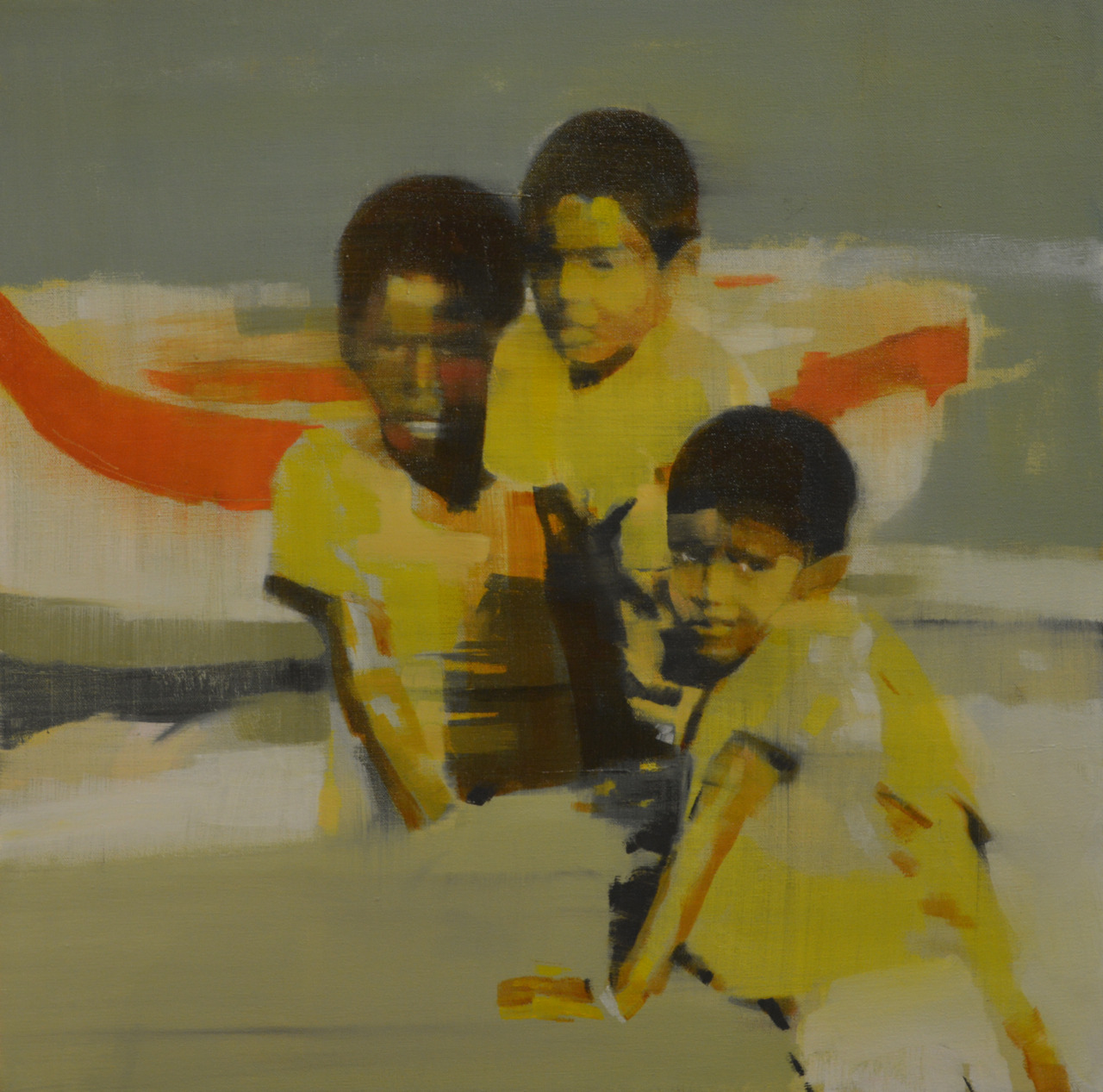 markhorststudio:  mark horst “injambakkam no. 16” oil on canvas. 24” x 24”