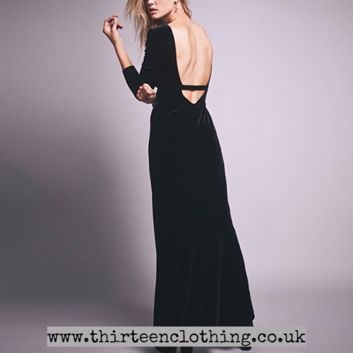 NEW IN! Get your Velvet Dress at Thirteen Clothing with free tracked worldwide delivery