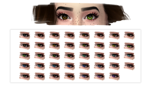 Eye Set V1(Heterochromia) A good set to use with my eye set v1.It has all the same eye colors from t