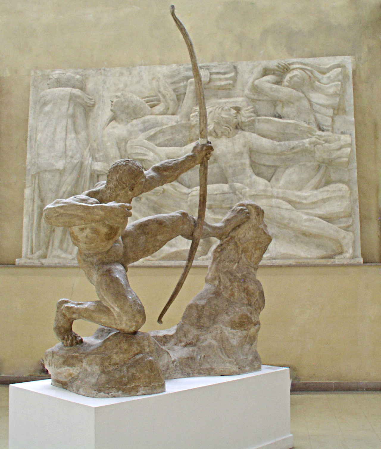 hadrian6:  Hercules the Archer. 1909. Antoine Bourdelle. French 1861-1929. plaster