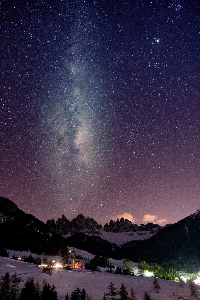 simplynorule:  Milky Way - Val di Funes by Ghetu Daniel 