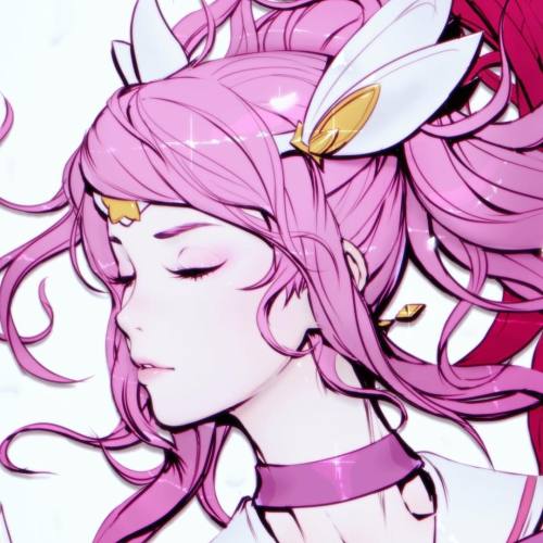 Close up of Lux Thanks everyone! #leagueoflegends #starguardian #animegirl #magicalgirls #lux