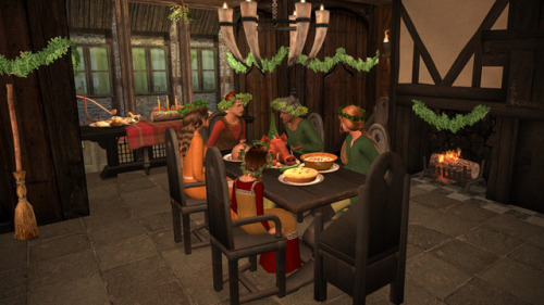 mortia: Laura (@bcnsims) and I have finally posted our historical Holiday Set for TS2! Head over to 