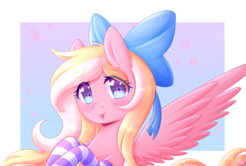 fluffymaiden:Portrait commission of @emberslament s’ Bay Breeze!