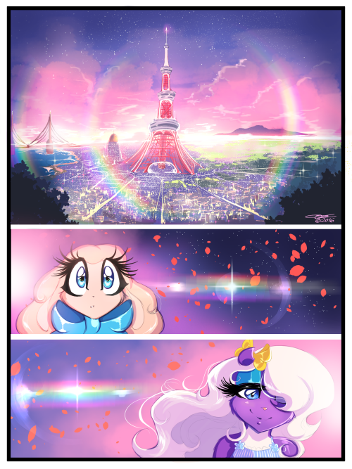 henriettalamb: ✧READ HENRIETTA LAMB FROM THE BEGINNING✧ ✧Newest Update✧ ✧DeviantART✧  Episode 2, Page 44 ~(Please do not remove captions, and if you like, please feel free to reblog! ^w^)~Ooooo pretty~! <3
