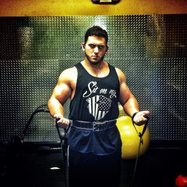 That muscle ass.