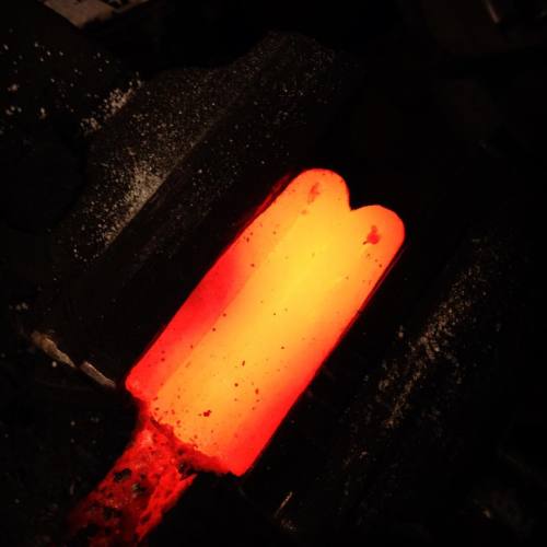 Made it to 16 layers!! #forging #myarmstired #demascus...