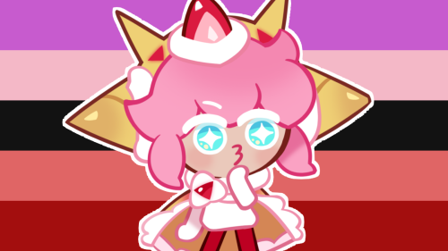 yourfaveisantiship: Strawberry Crepe from Cookie Run: Kingdom HATES proshipers and will not hesitate