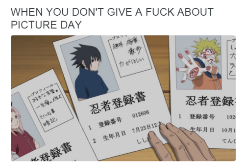 whats-guud: metaru-lee: me every year tbh Are we talking about Naruto or Sakura?