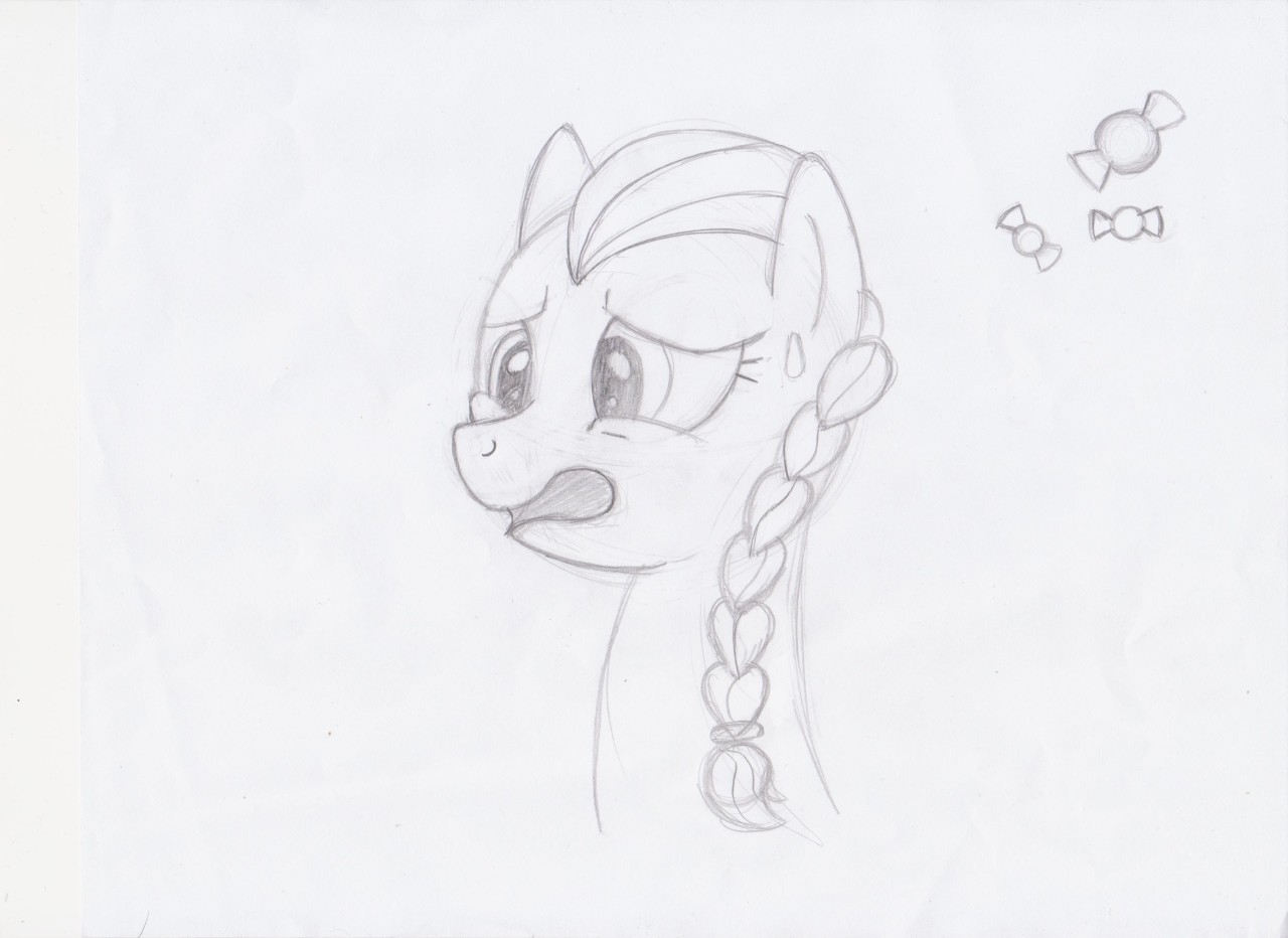 avastindy:  Random sketches during work :3 Concerned Pony http://concernedpony.tumblr.com/