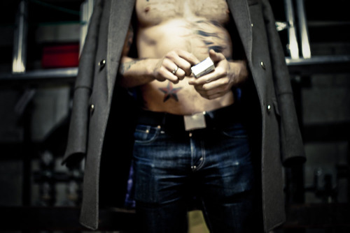 ADAM KLESH  (raw in the garage series) -photographed by landis smithers