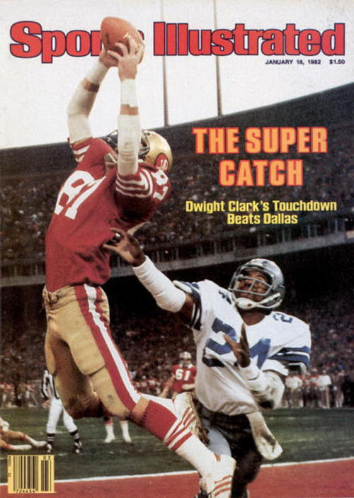 BACK IN THE DAY |1/10/82| Dwight Clark made “The Catch” in the NFC Championship game against the Dallas Cowboys.