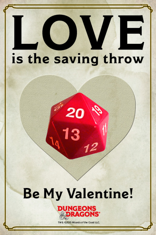 A D&amp;D ValentinesDownload the set &gt;&gt;