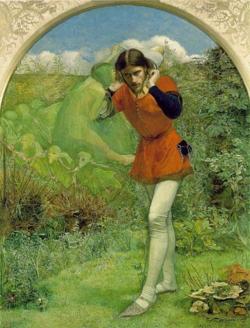 Ferdinand Lured by Ariel, John Everett Millais, 1850