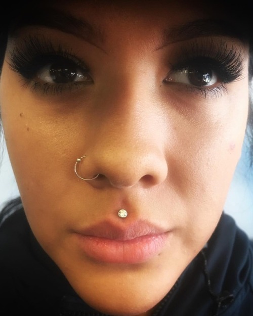 ddphotography13:Fresh medusa piercing from today #medusapiercing #medusa #tattooingu #bodypiercing #