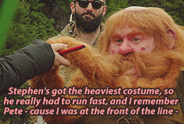 karmaplus:Appendices 9: Scene where Bombur outruns the other dwarves.