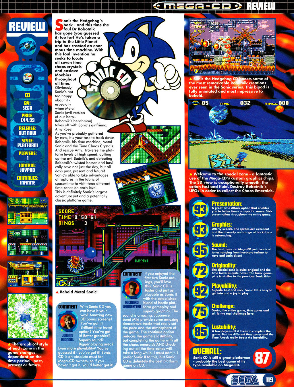 Review Sonic CD