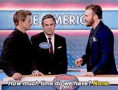 kuroba101:  kitty-in-training:  innerwreck:Avengers Family Feud“Typically, tequila