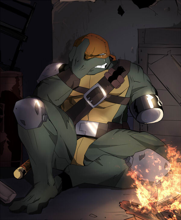 ninjakasuga:  nexuschampion:  4mi-t:  TMNT2003：same as it never was  I just feel