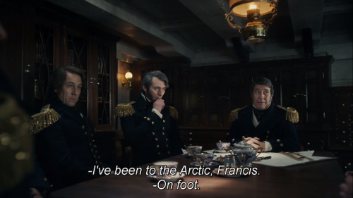 morganforsters:remember when crozier came after sir john’s entire arctic legacy in the very fi